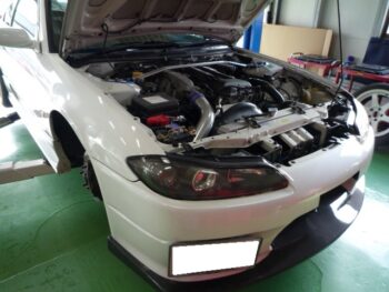 S15ロールセンターアダプター取付