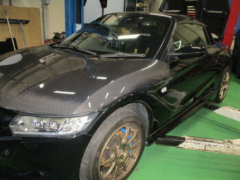JW5 S660 HKS　GT120Rキット取付け　セッティング